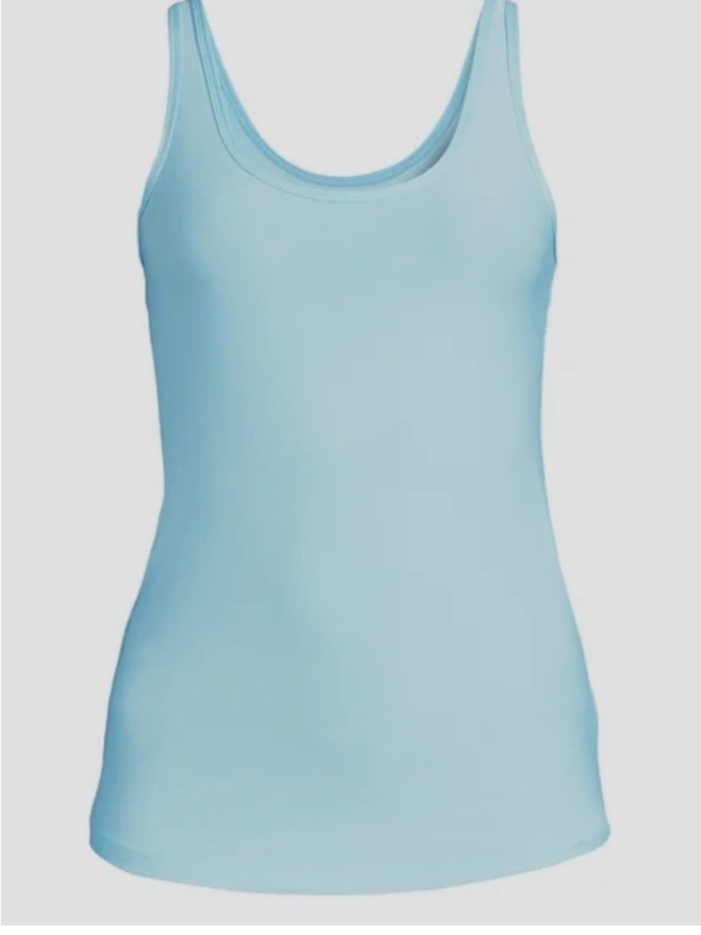 No Boundaries Light Blue Scoop Neck Tank